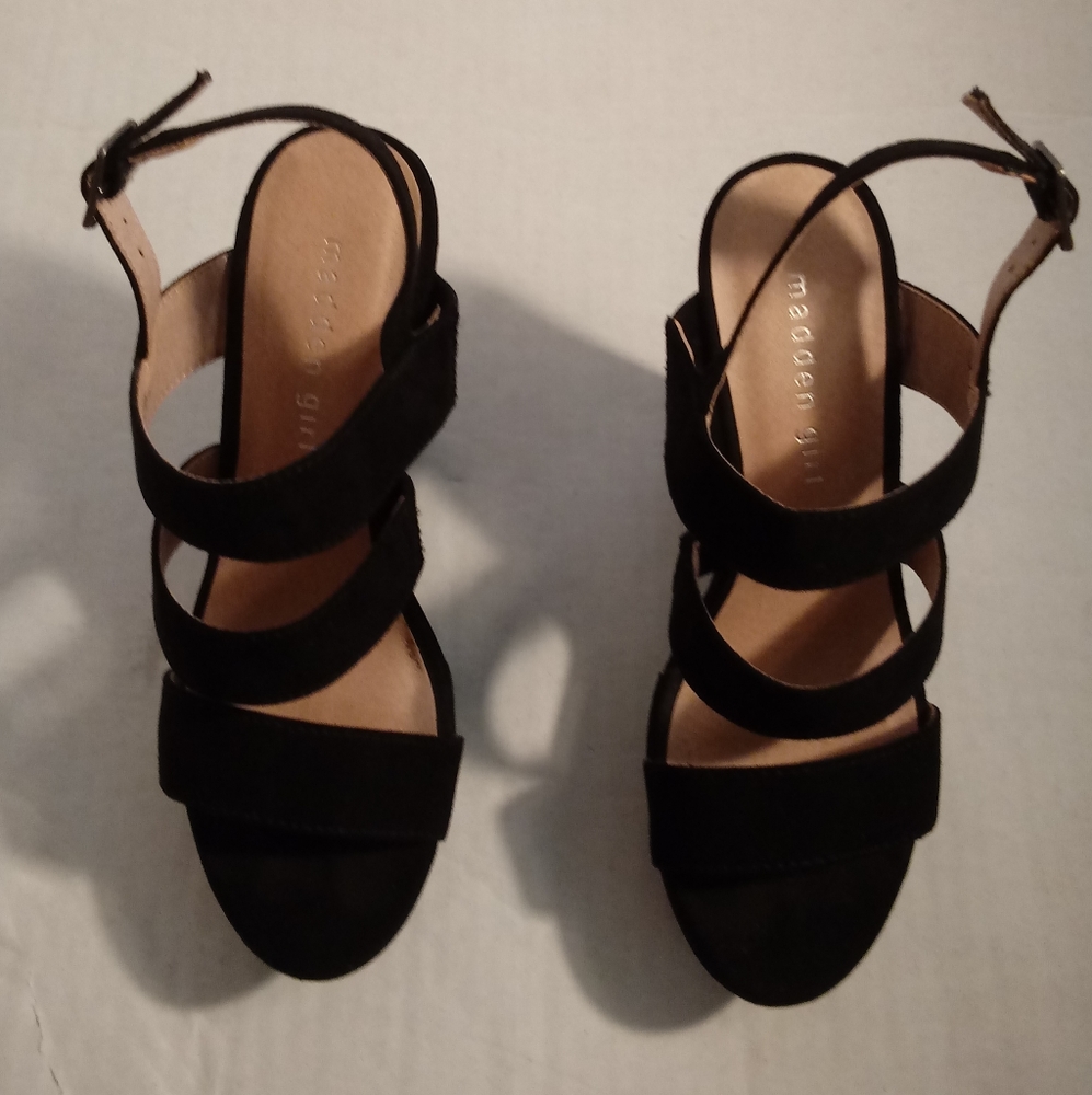 Madden Girl Black Heels